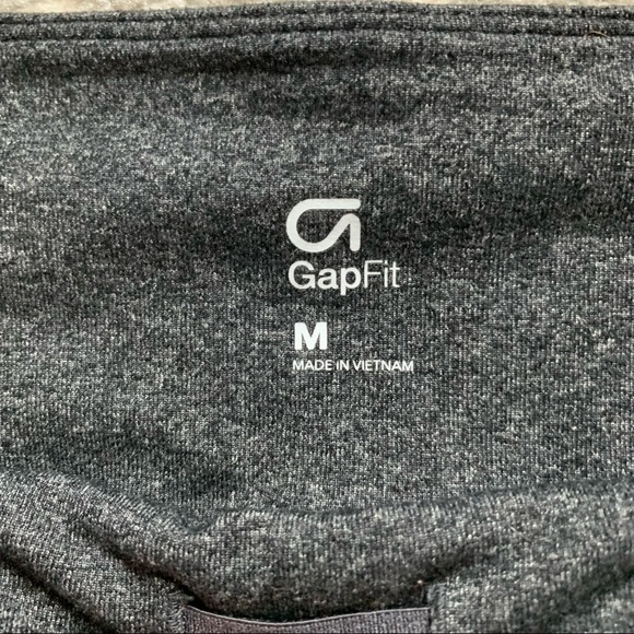 Gap Fit Charcoal Gray Ankle Length Leggings - Picture 4 of 5